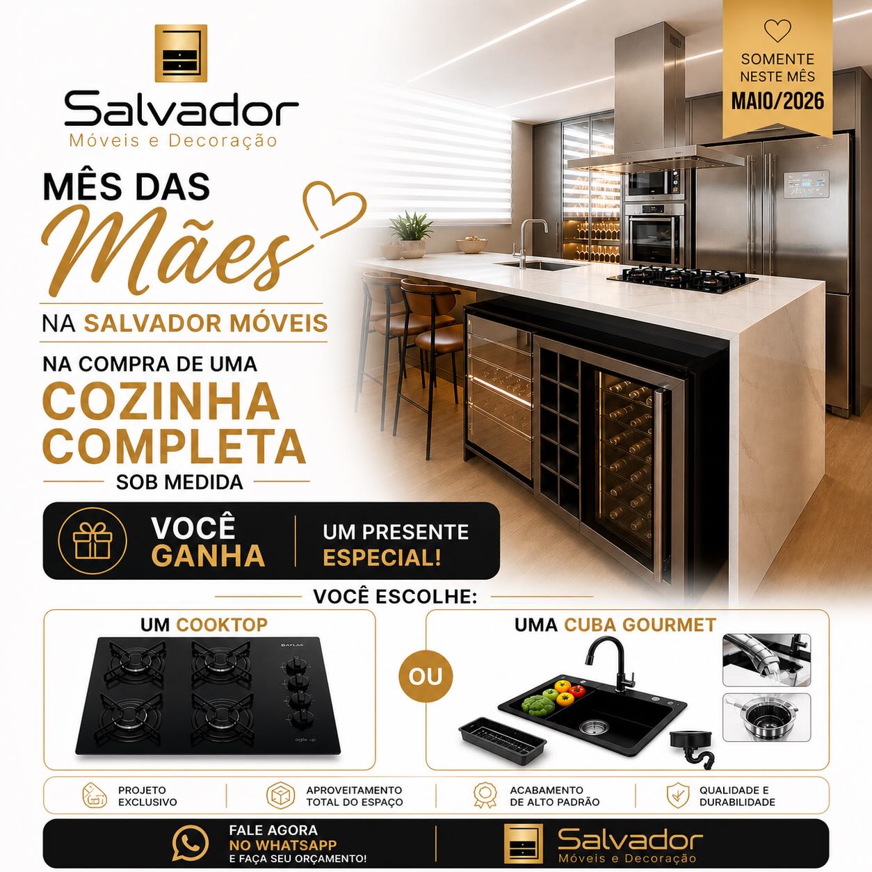 💐 MÊS DAS MÃES NA SALVADOR MÓVEIS

Chegou a oportunidade perfeita para transfor